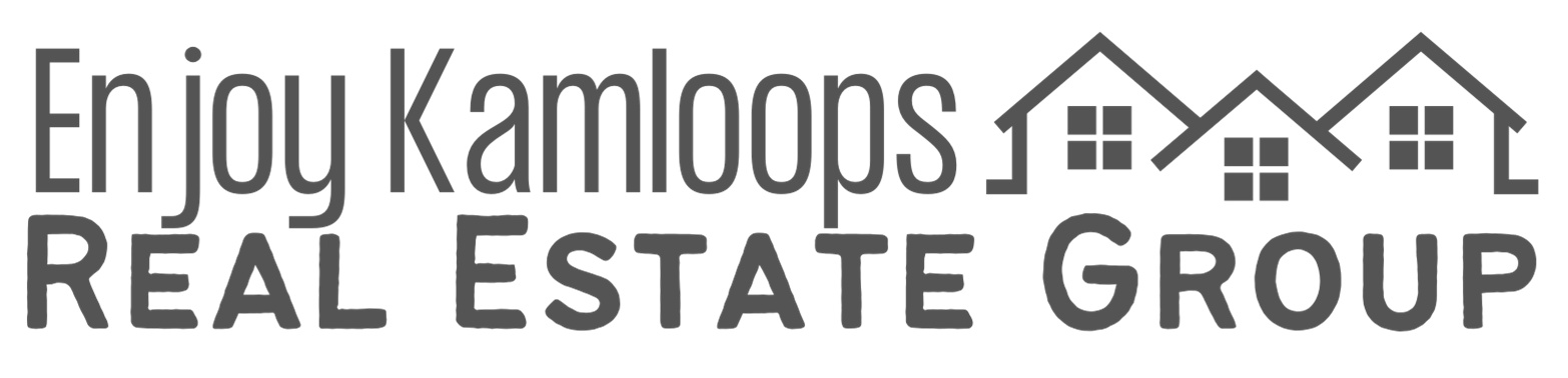 Enjoy Kamloops Logo Grey on Transparent background